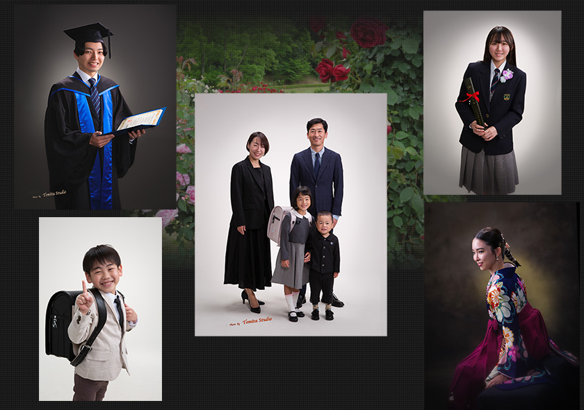 入学・卒業写真