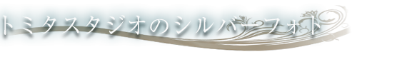 トミタスタジオのシルバー写真